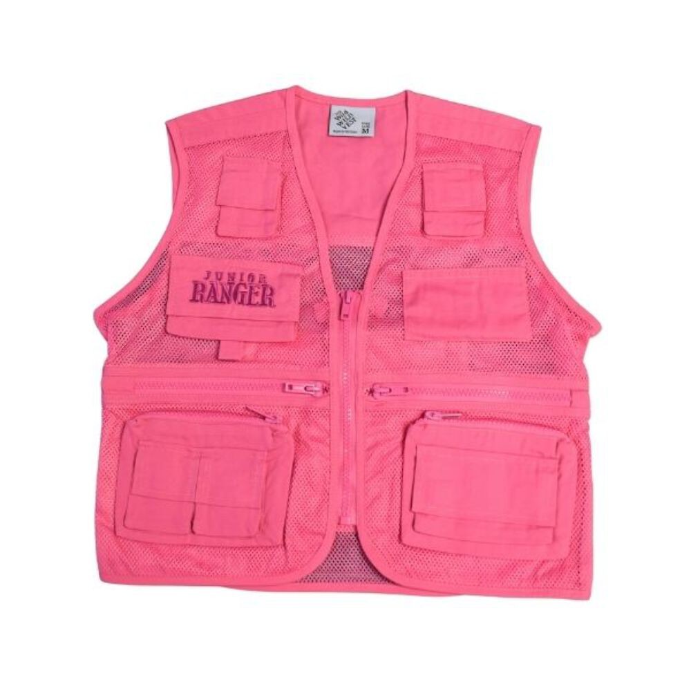 Jr Ranger Vest - Pink (No Toy)