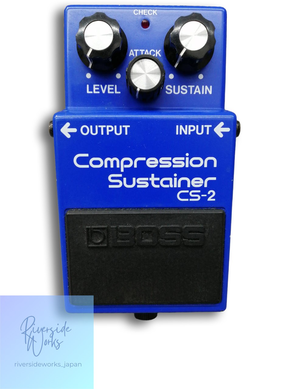 BOSS CS-2 Compression Sustainer Effects Pedal for Guitar