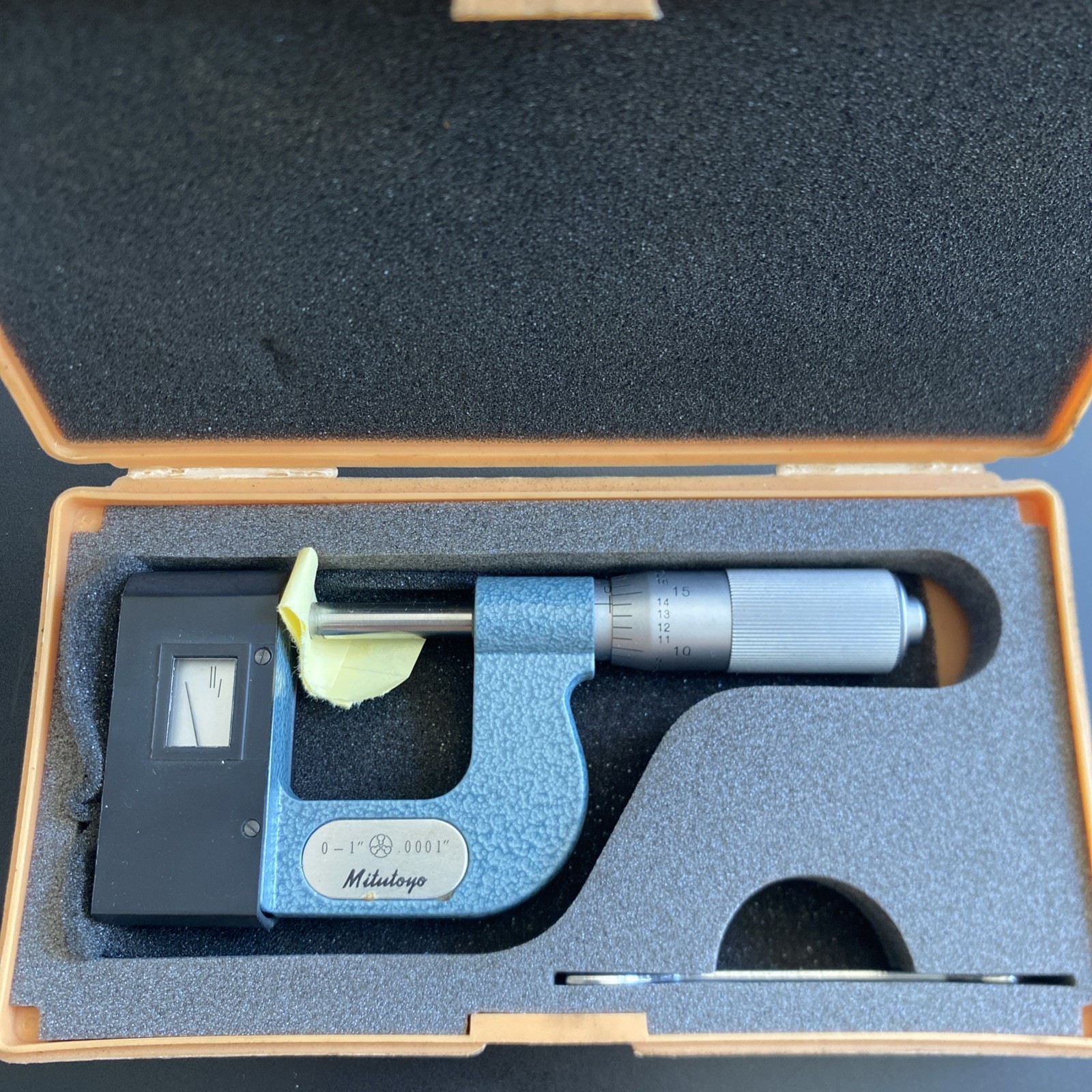 Mithtoyo 227-111 BTM-1 LOW FORCE micrometer 0-1” Precision Indicator Dial Case