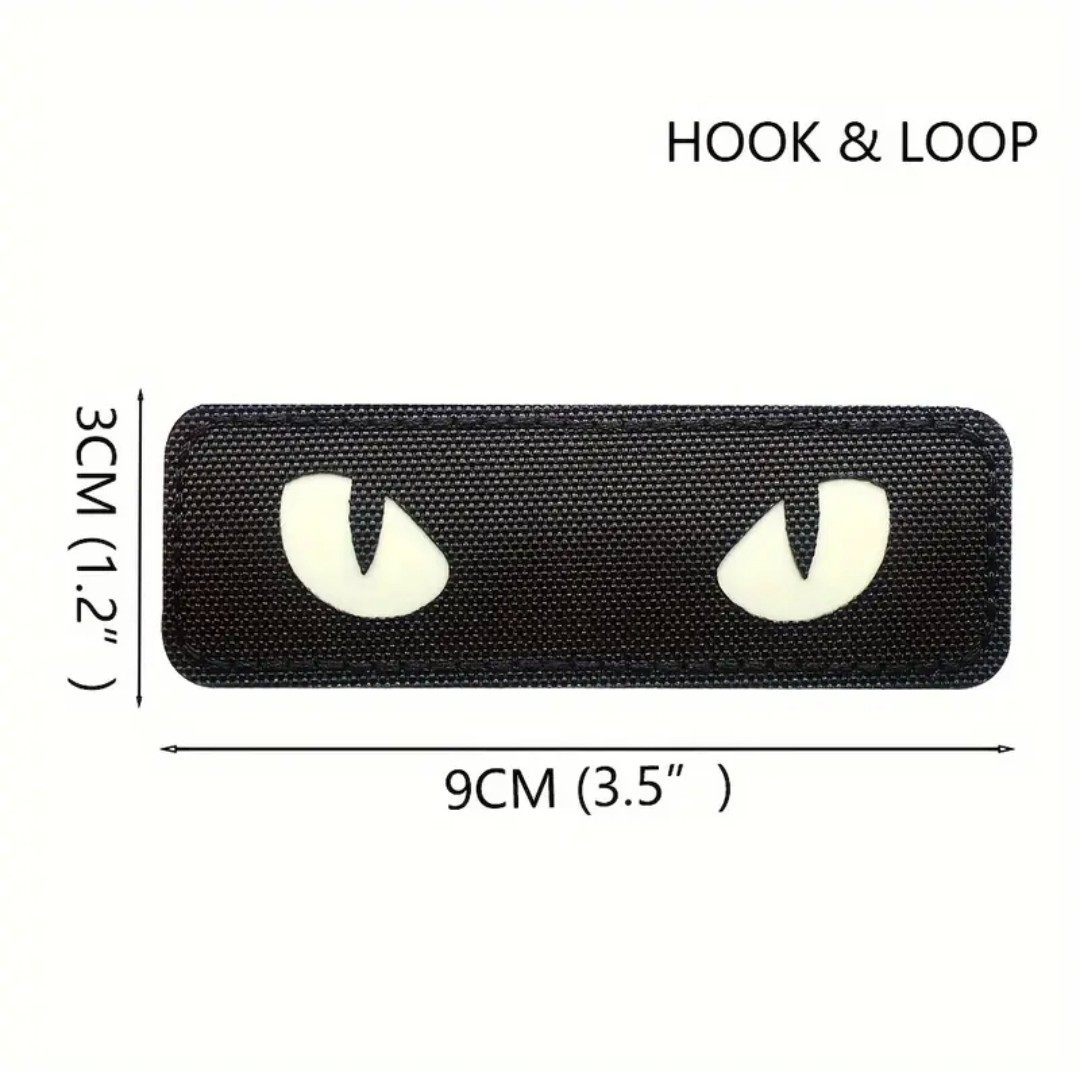 Tactical Glowing Wolf Eye Patches