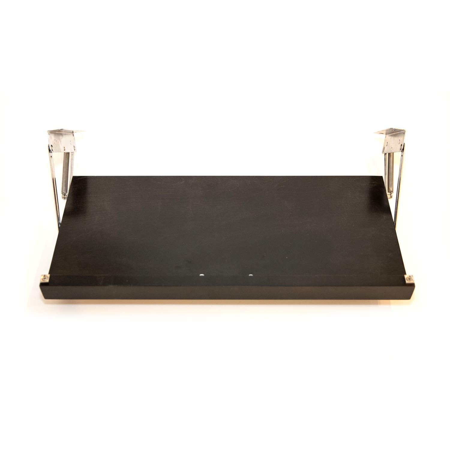 The Drop Block, LLC Under Cabinet Cookbook or iPad Holder - Black/Ebony