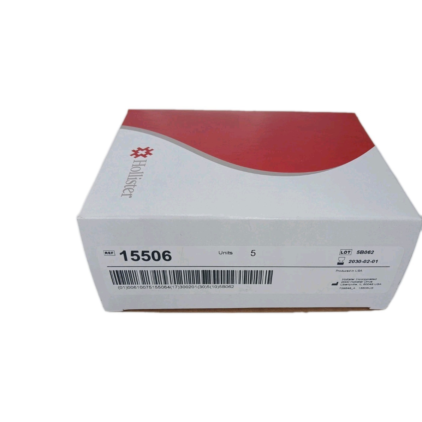 Hollister 15506 New Image Convex FlexWear Skin Barrier, Box of 5 Exp 2030