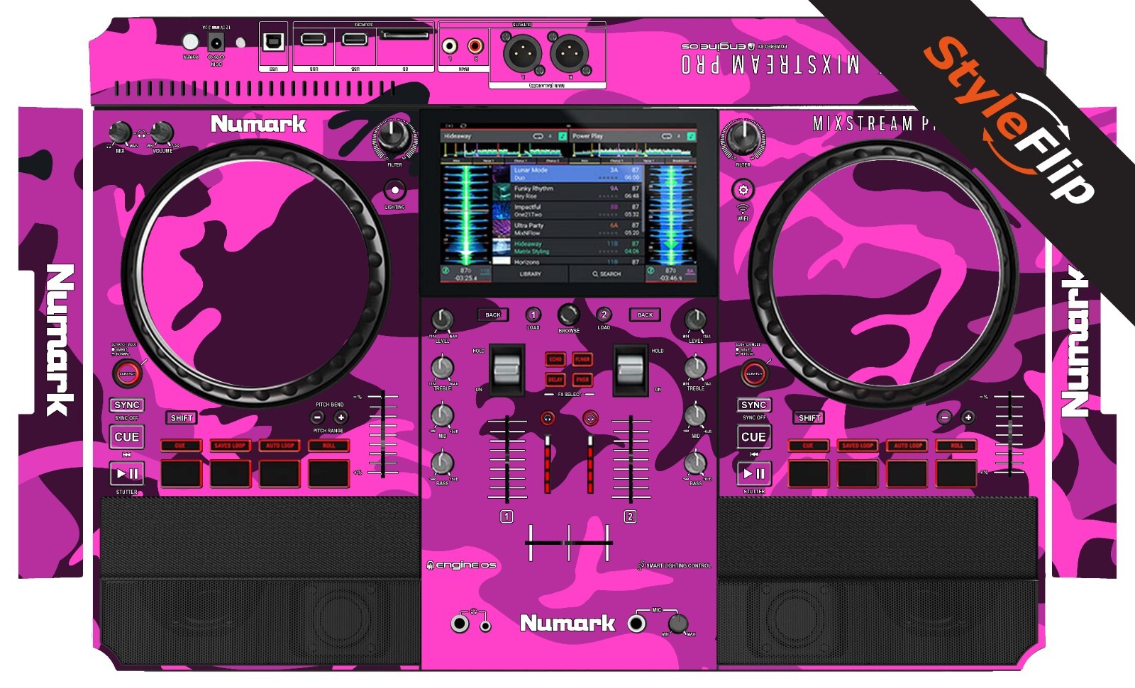 Numark Mixstream Pro Skin | Pink Camo | Protective Decal | StyleFlip Skins