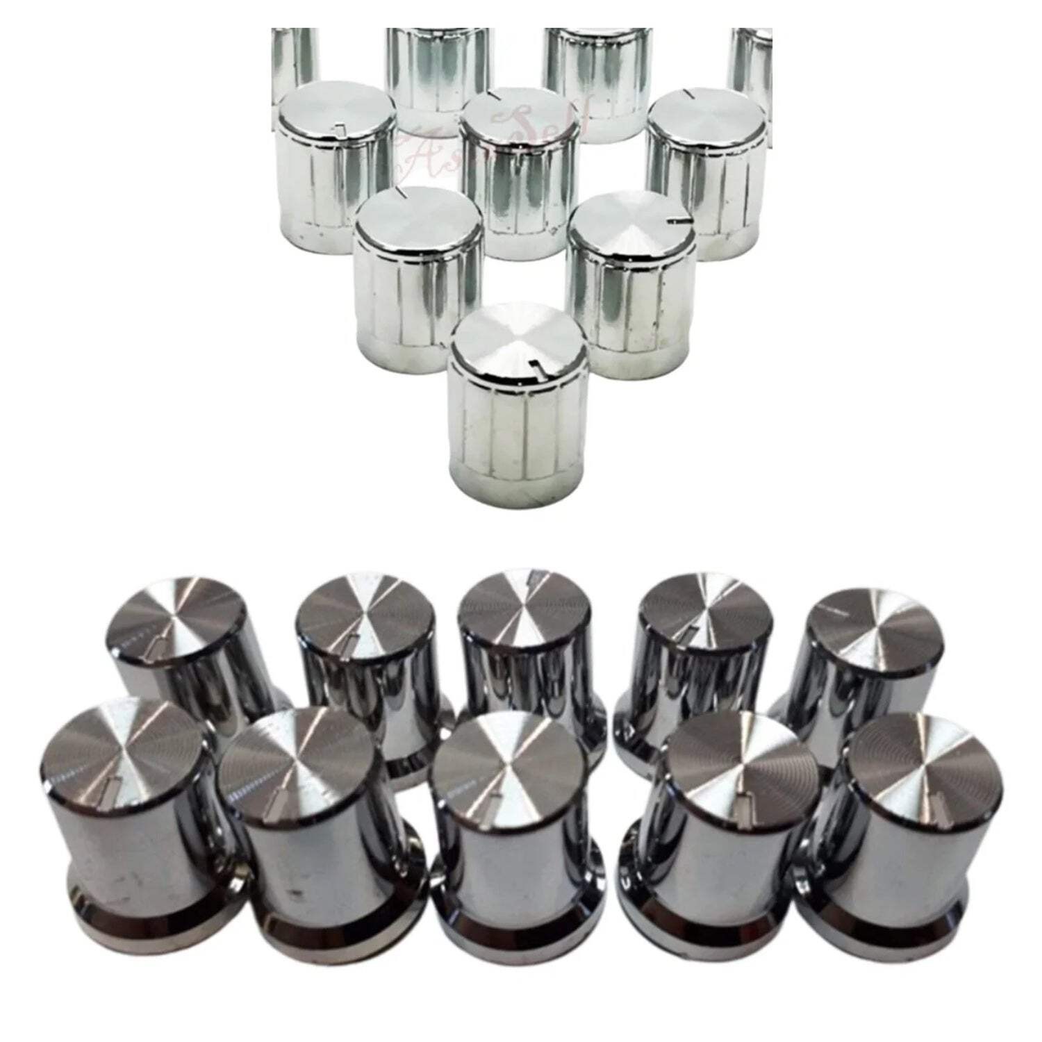 10pcs Rotary Encoder Knobs Potentiometer 6mm Shaft Volume Control Knob