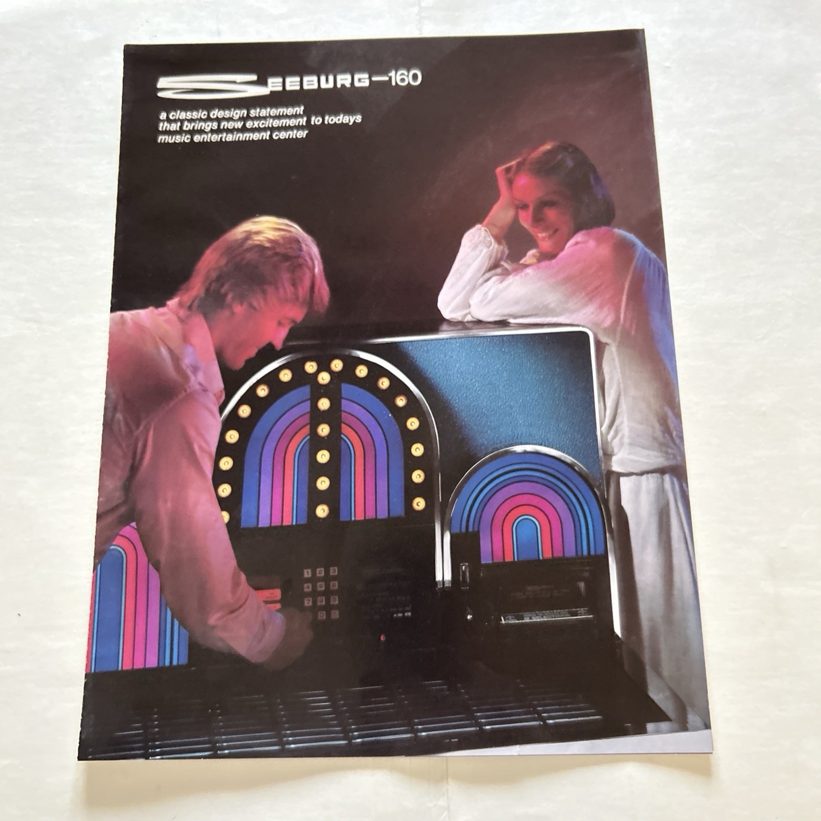 new old stock Original Factory Jukebox Seeburg 160 FLYER
