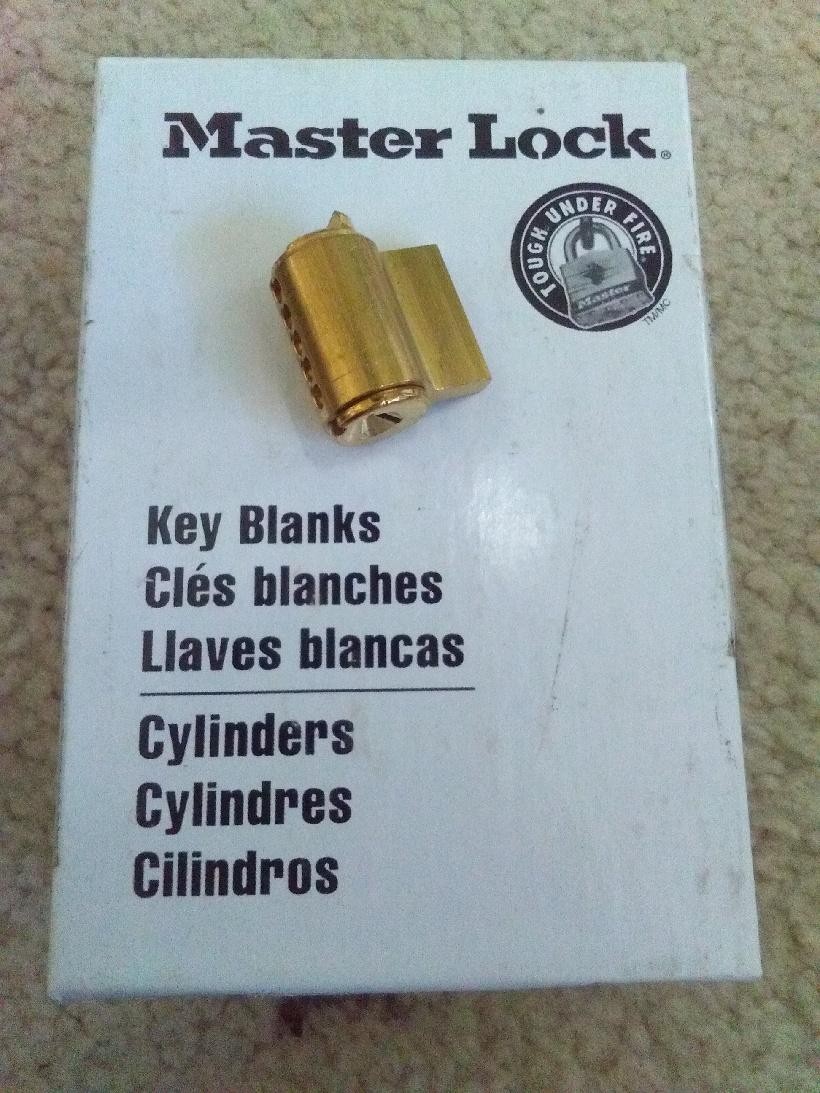 Master Padlock Cylinders 295W15  KZ x 6