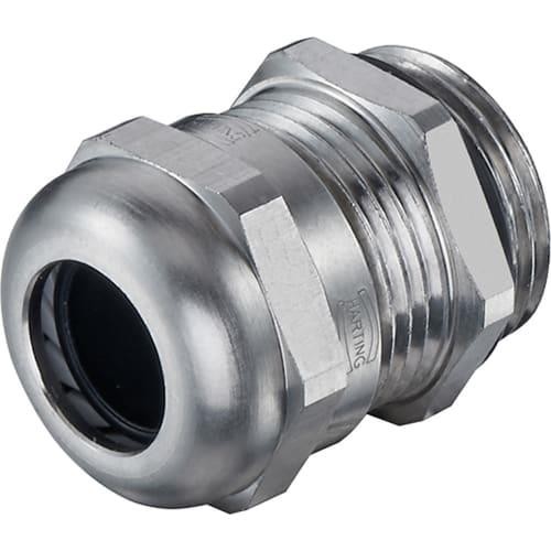 1pc HARTING ELEKTRONIK INC 19000005092 M25 Metallic Metal Cable Gland 13 -