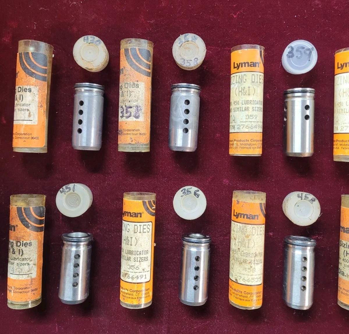 Lyman & RCBS Lube Sizer / Sizing Dies. New & Used Available. Many Sizes!