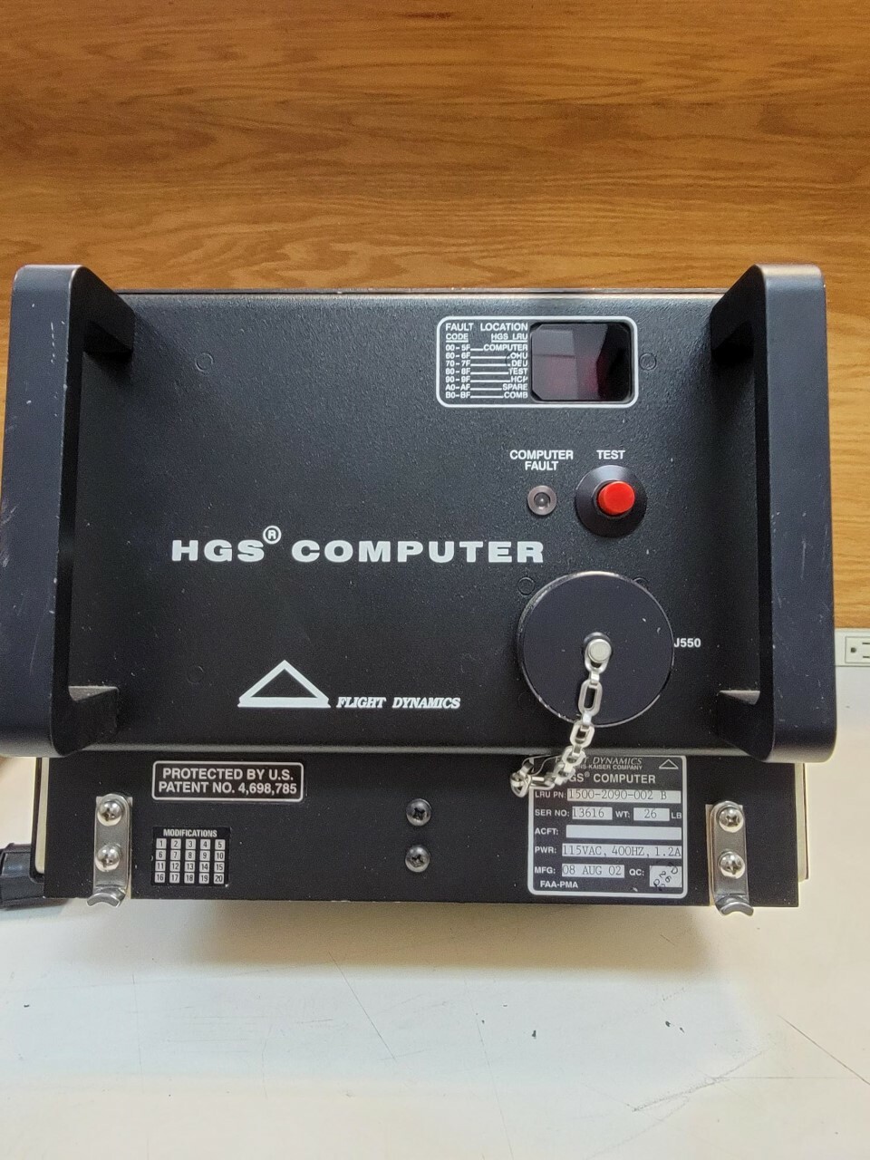 1500-2090-002 B HGS COMPUTER HEADS UP GUIDANCE SYSTEM