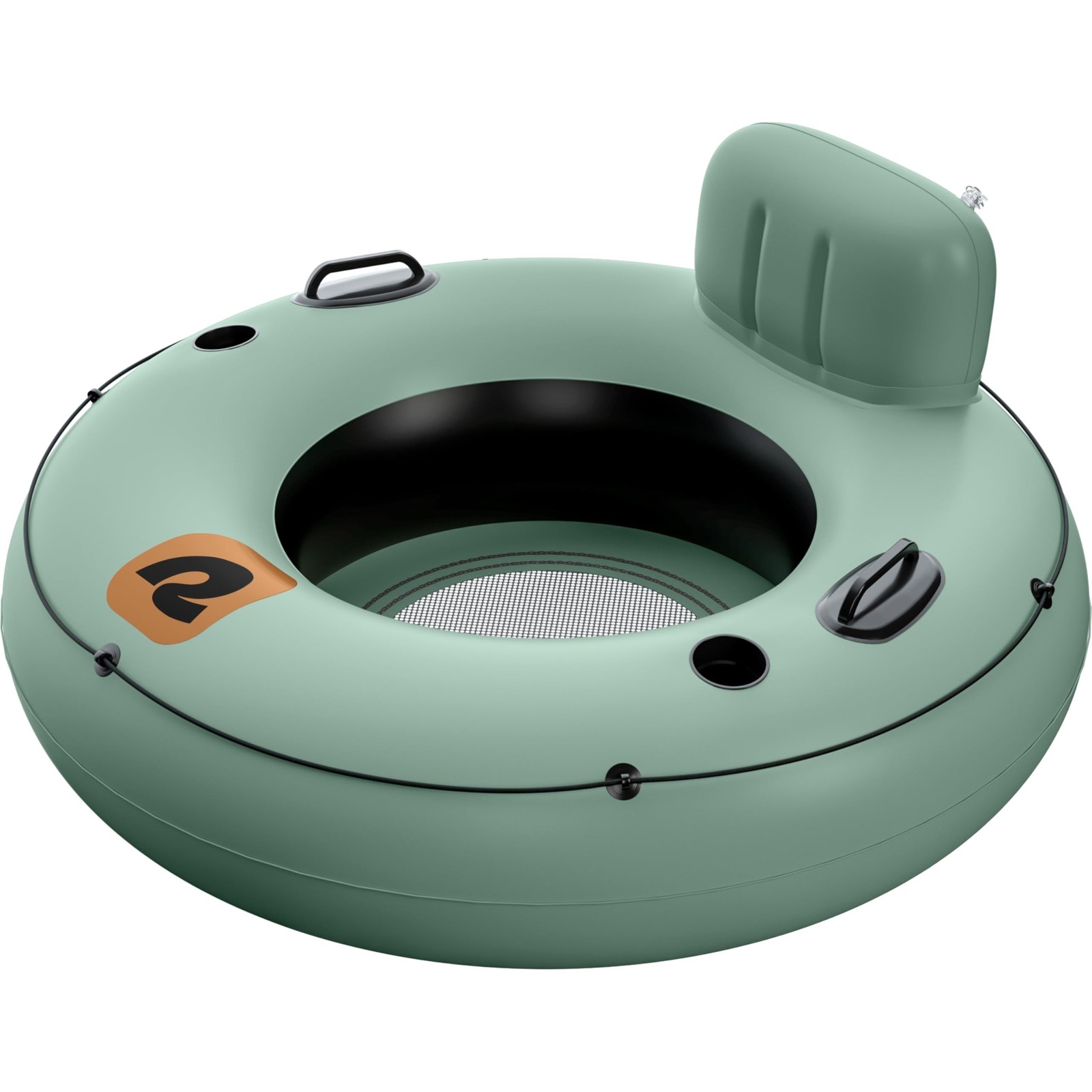 Retrospec Siesta Float Inflatable River Tube | Heavy-Duty Water Float w/Backr...