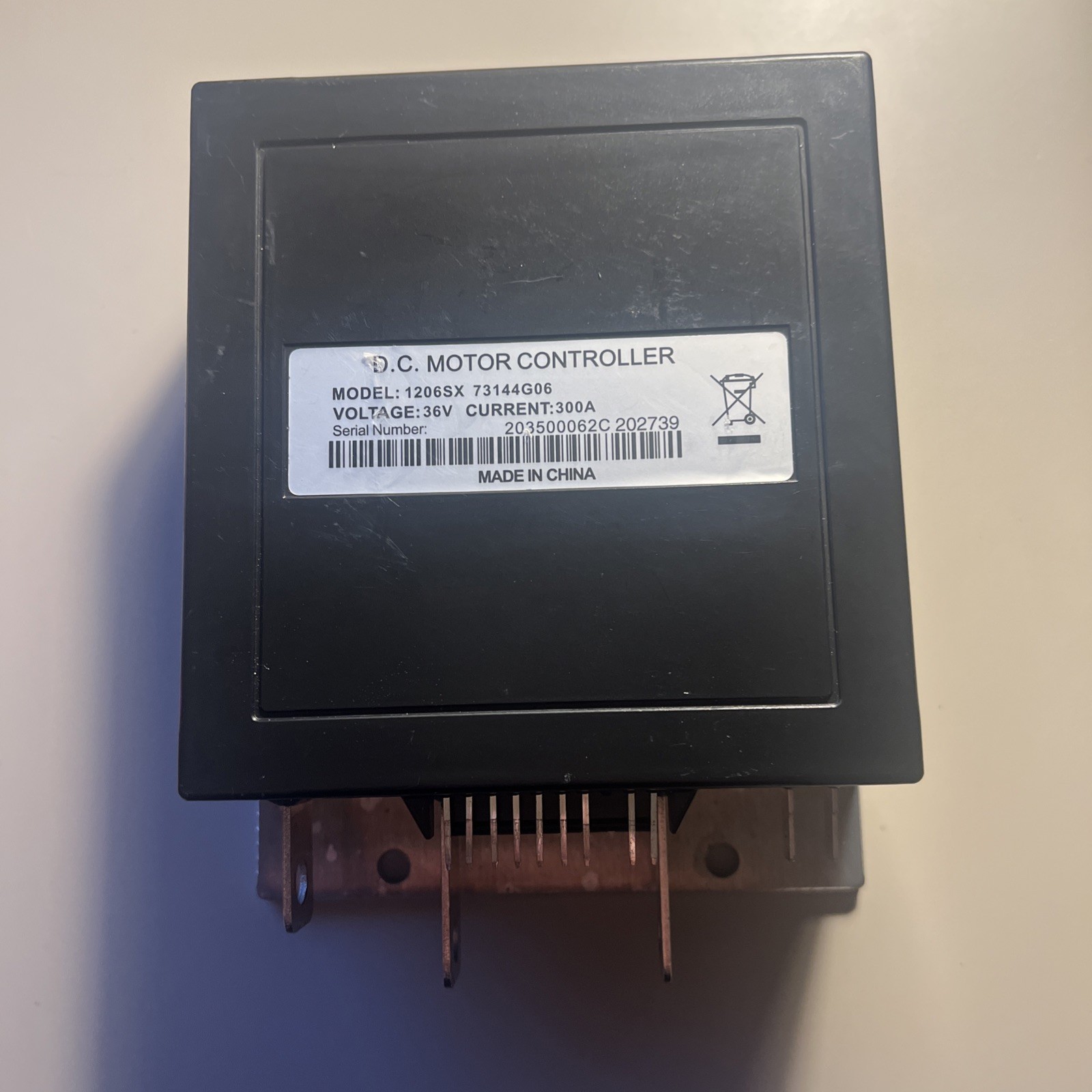 *AS IS* DC Motor Controller 1206SX 9Pin 36V 300A for Golf Cart