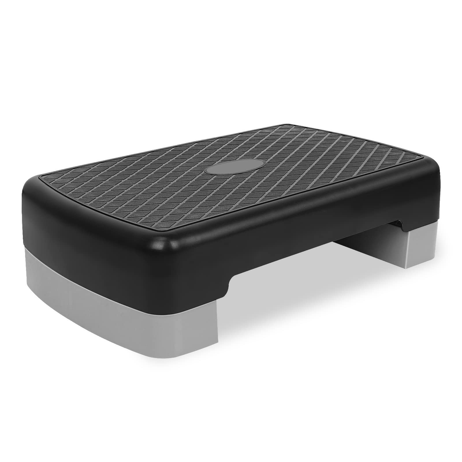 Height-Adjustable 4''-6'' Step Aerobics Platform Fitness Equipment Stepper Tr...