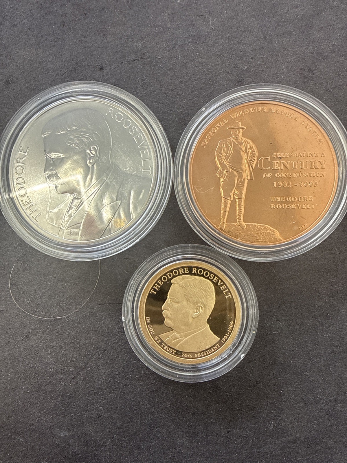 2013 Theodore Roosevelt 3 Coin & Chronicles Set #21044