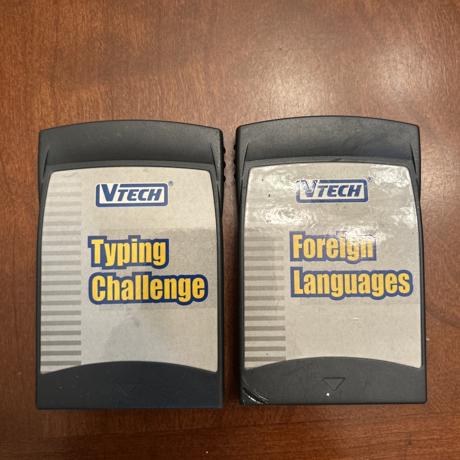 vtech cartridge Game Lot Typing Challenge & Foreign Language