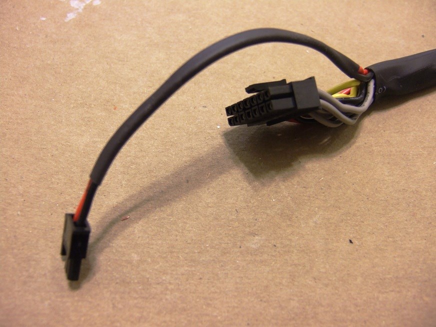 Dell PowerEdge Server 1950 SAS back-plane backplane power cable YM028 RU186