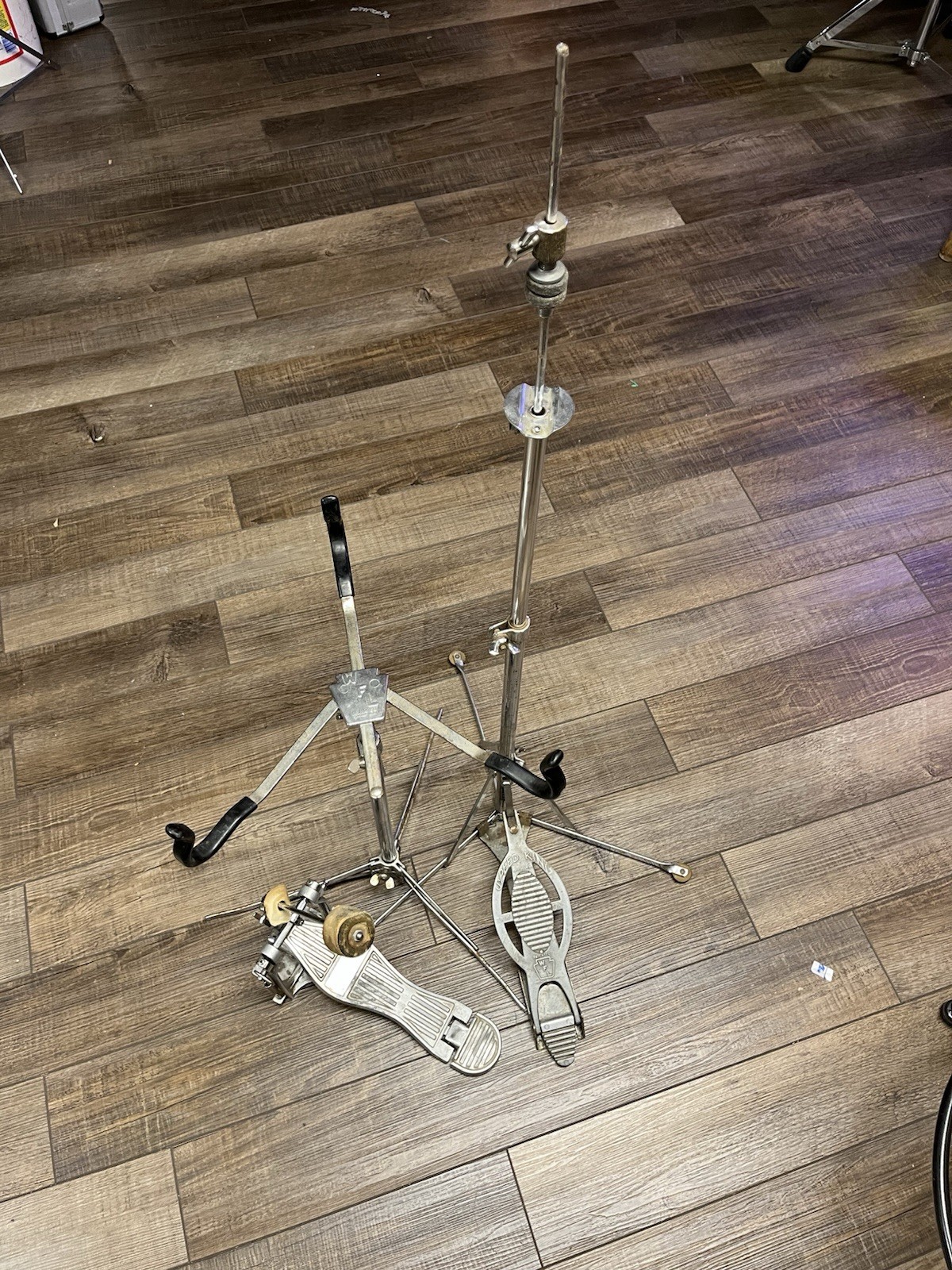 WFL Ludwig Speed King Hi Hat Stand Snare Stand Bass Drum Pedal