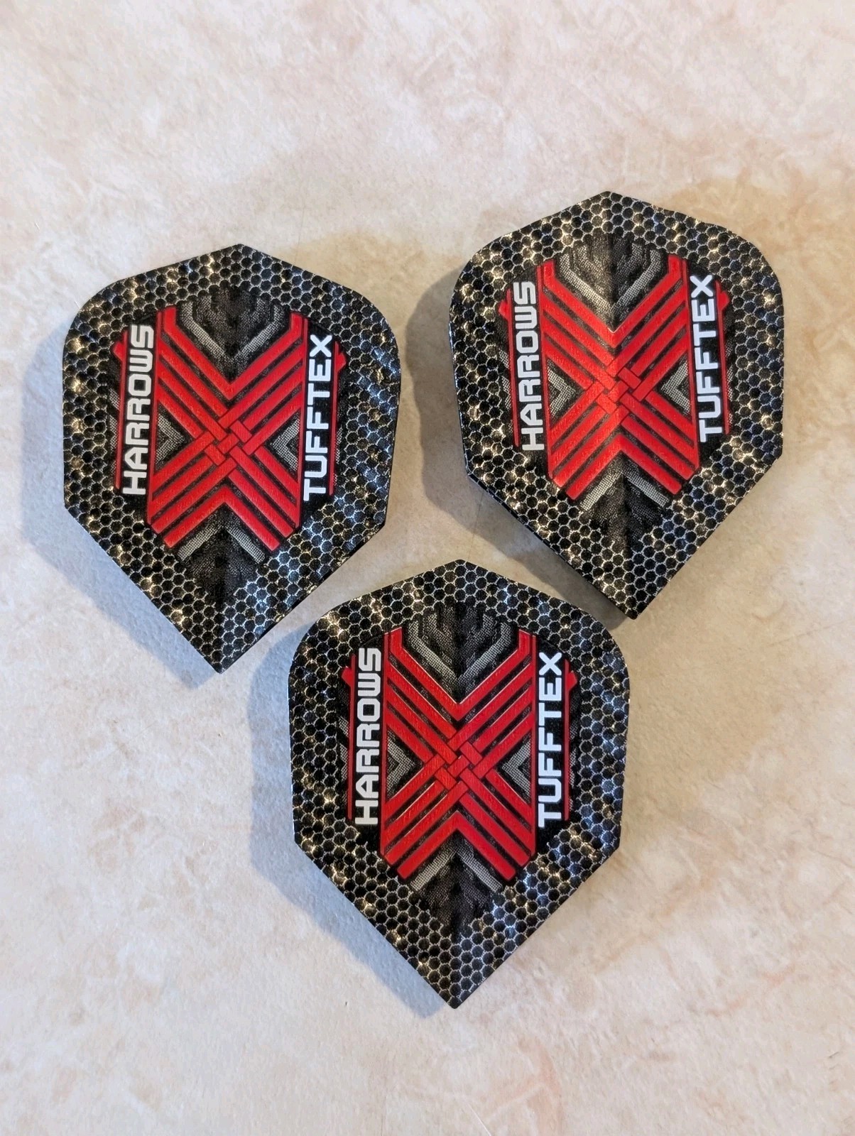 Red Harrows TUFFTEX Dimplex Dart Flights: Set Of 3