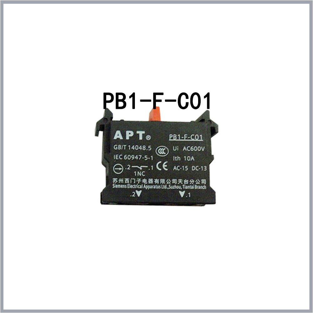 Siemens Brand new Auxiliary Contacts PB1-F-C01 PB1-F-C10 AC600V fast shipping