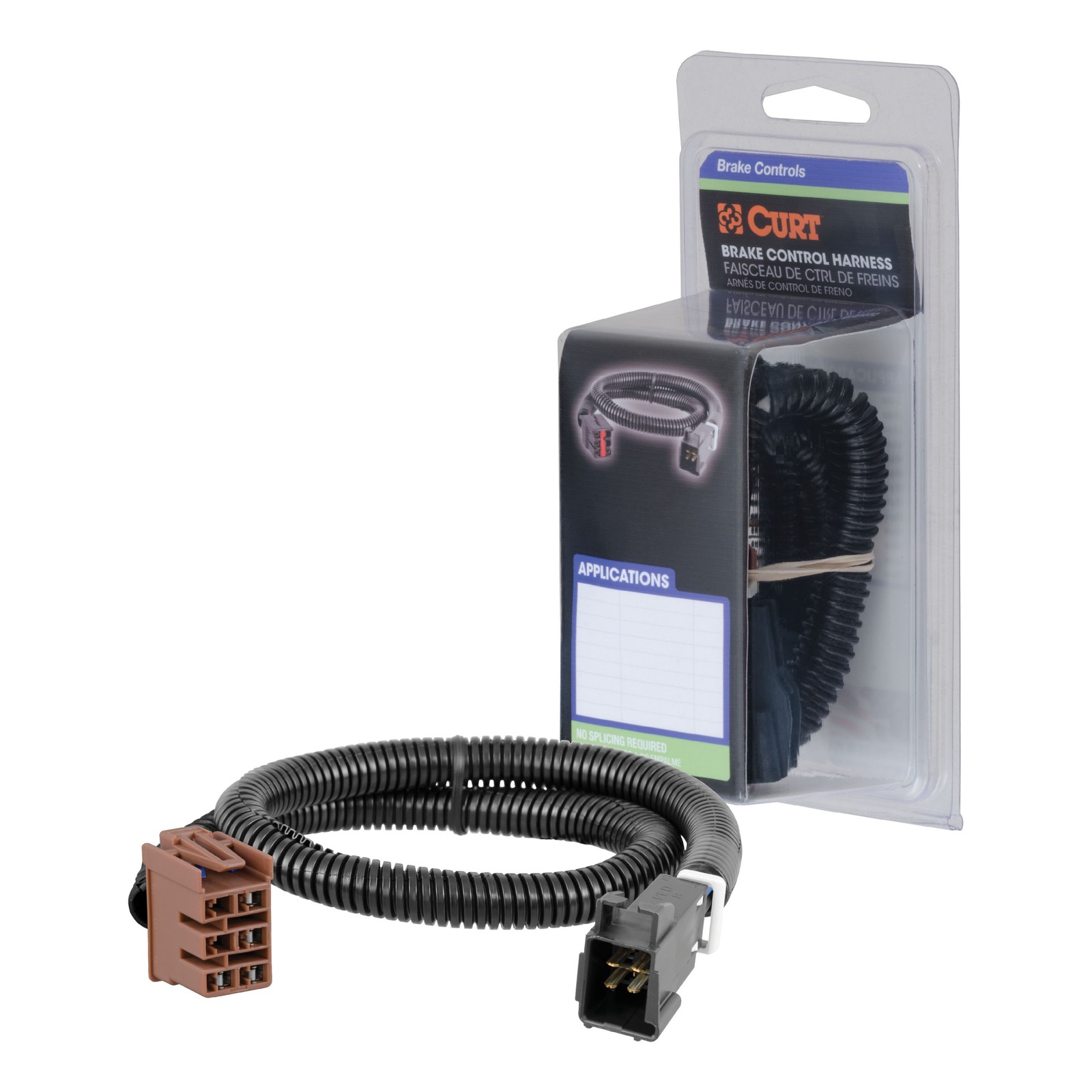 CURT Brake Control Wiring Harness Connector #51343 / Controller Sold Separately