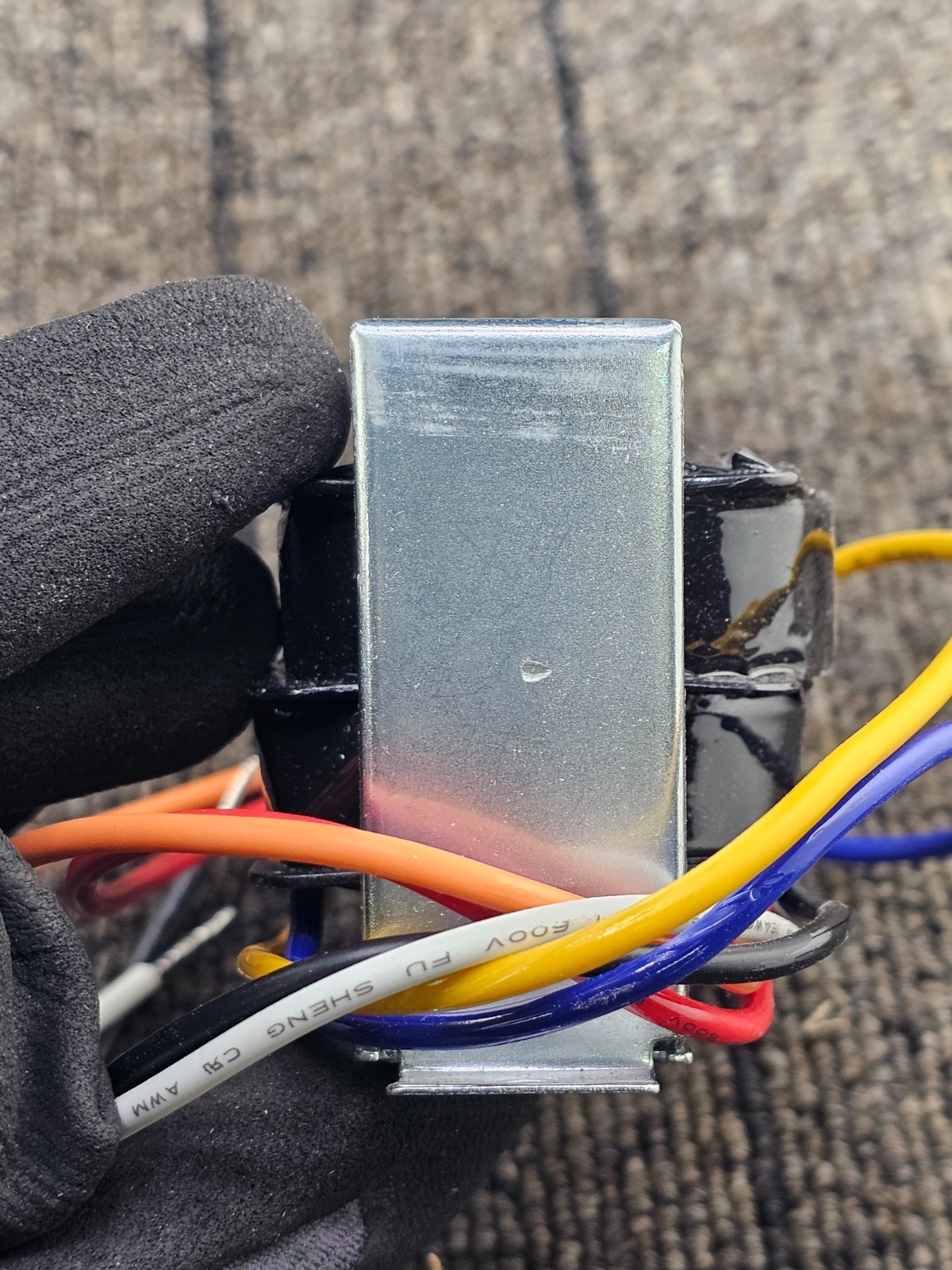 DAYTON 4VZE4H: CLASS 2 TRANSFORMER 40VA, OPEN, FOOT MOUNT