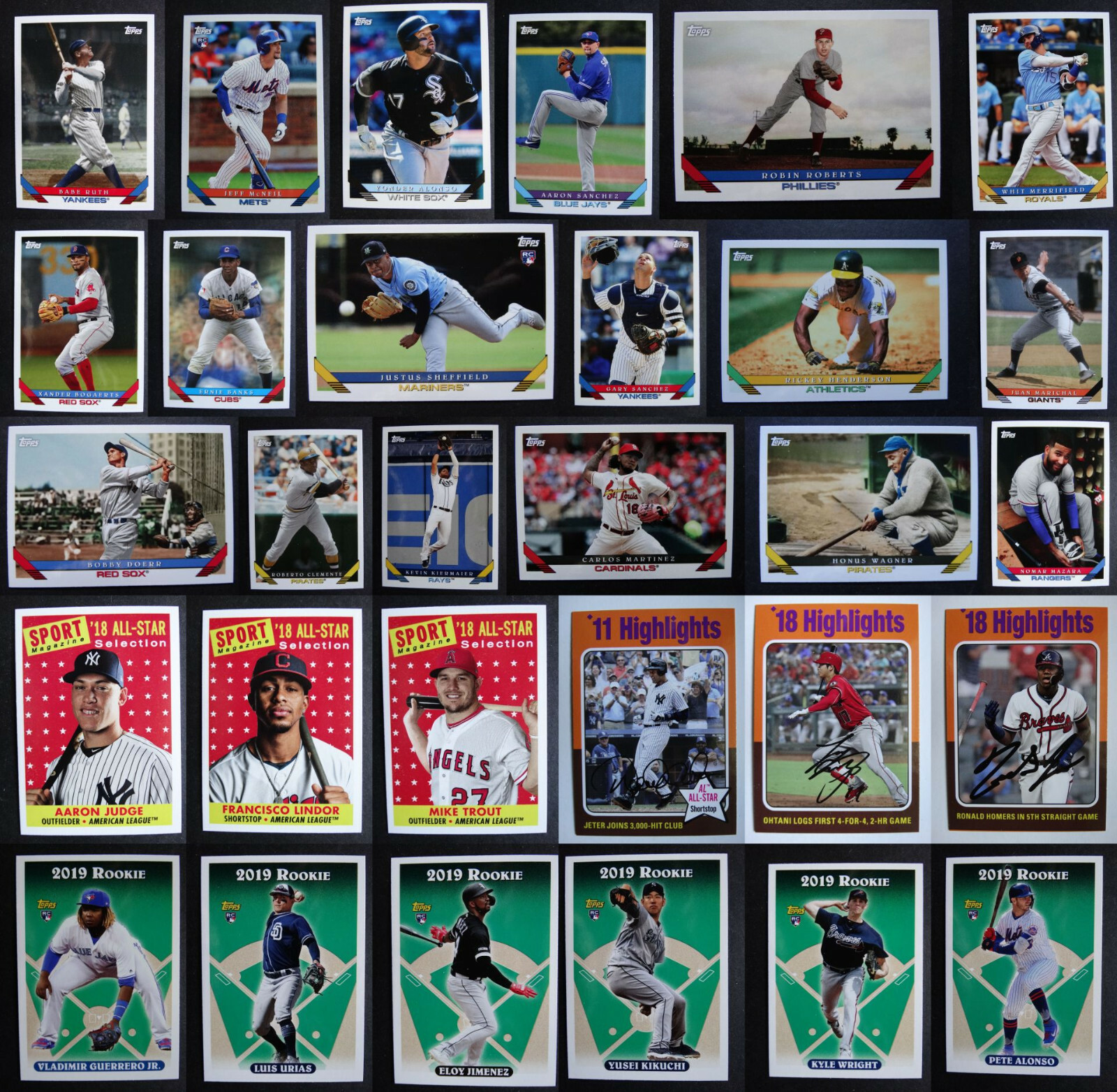 2019 Topps Archives Baseball Cards Complete Your Set U Pick From List 201-330 SP