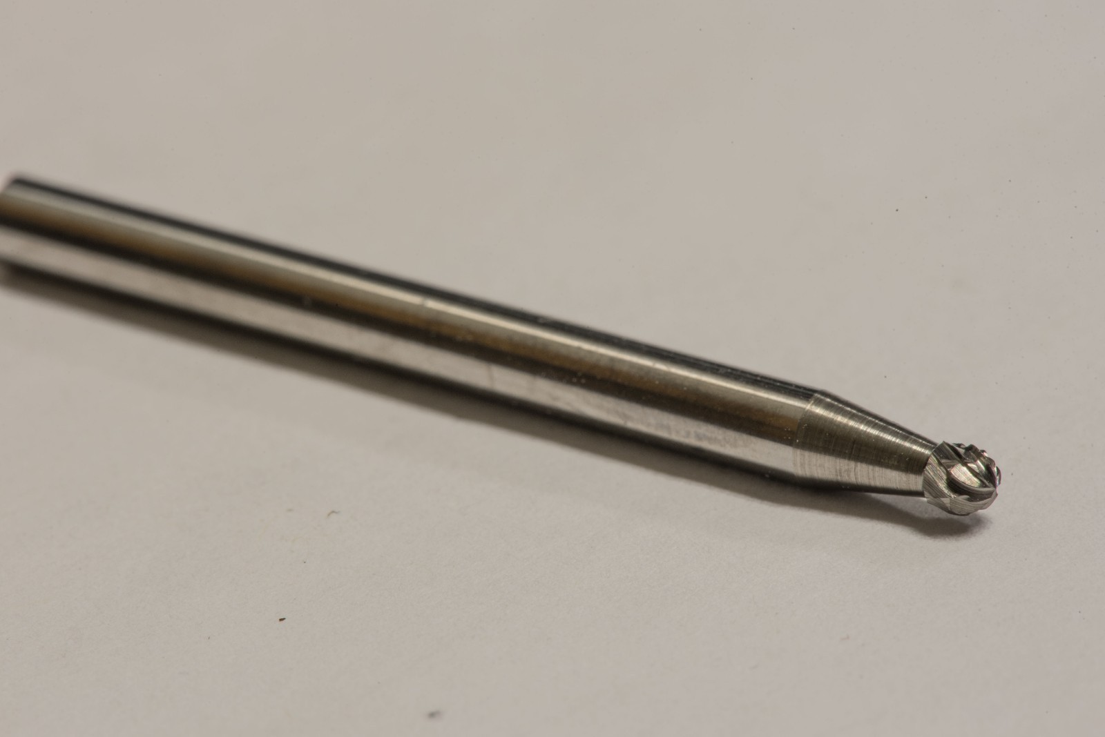 SD41D Ball Shape SOLID Carbide Burr Bur Cutting Tool Die Grinder Bit 1/8"