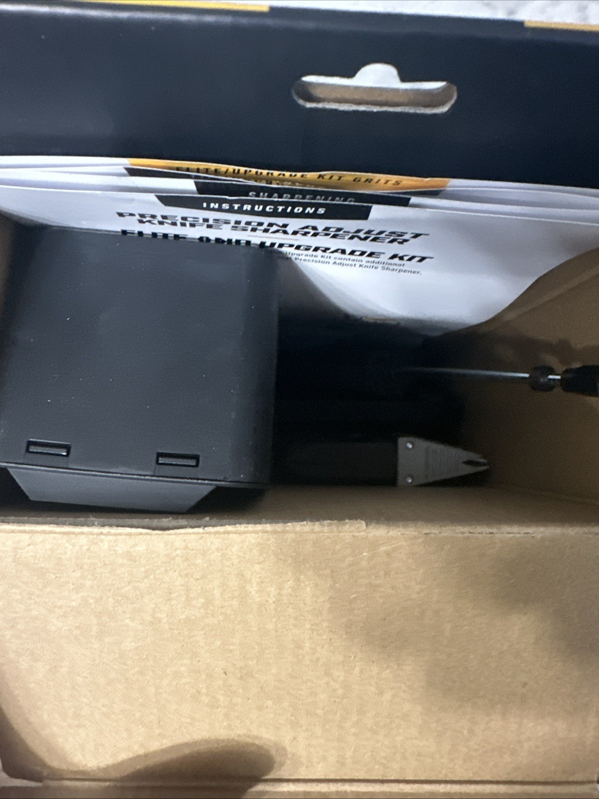 Work Sharp Black ‎Precision Adjust Knife Sharpener WSBCHPAJ Used