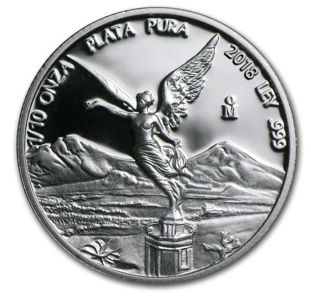 2018 MEXICO 1/20 OZ. SILVER LIBERTAD ~ PRISTINE "PROOF" IN ORIGINAL CAPSULE!