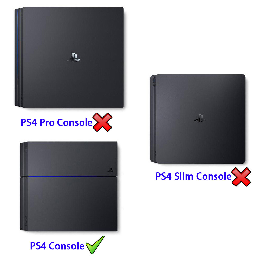 Black Nylon Horizontal Protector Dust Guard Cover for PS4 Console