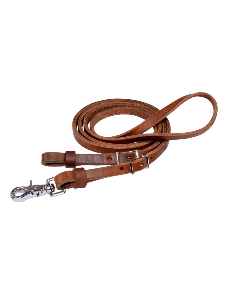 Circle Y Reins Leather Contest Oiled 1/2 x 7 Harness 4715-1269