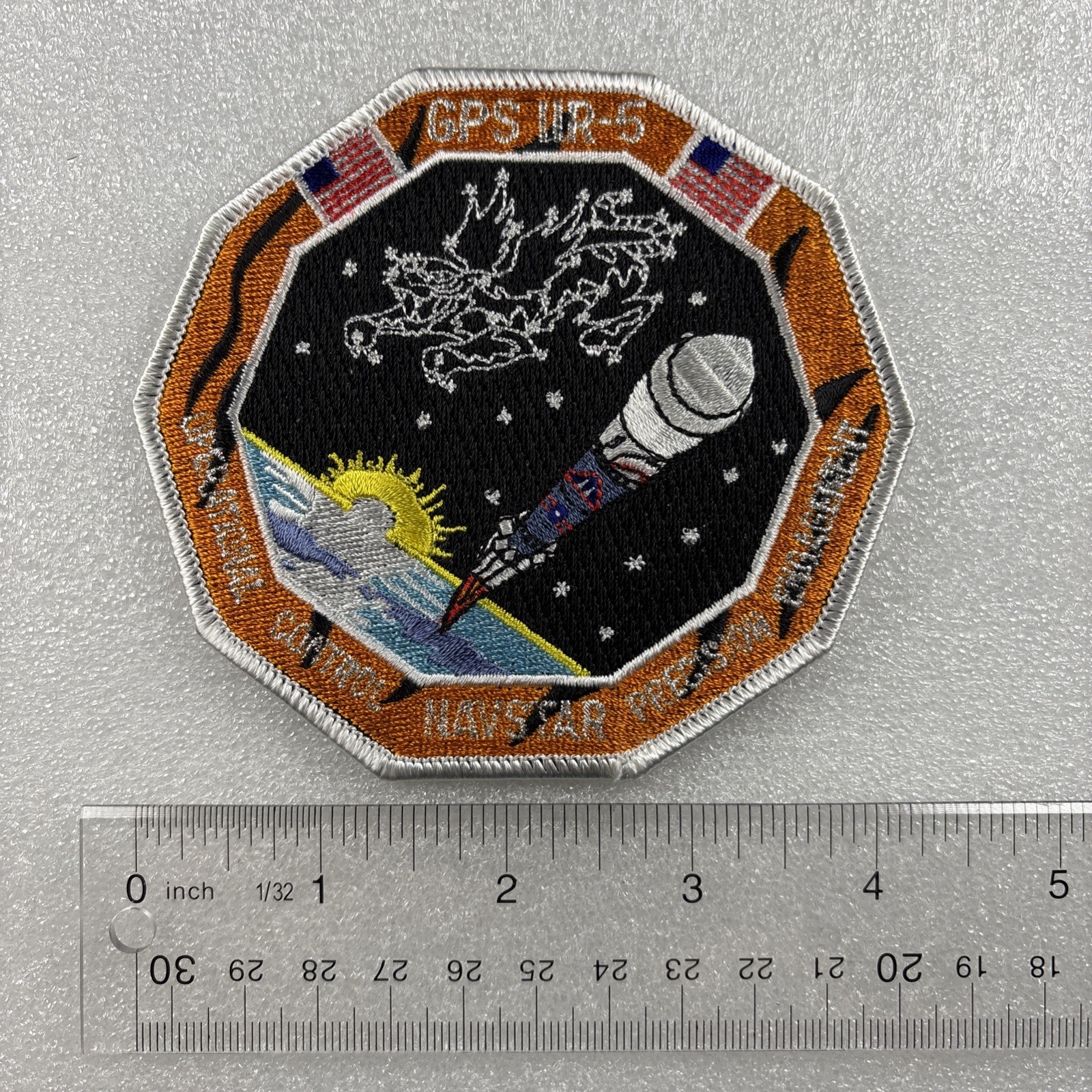 NASA / US Air Force Delta II Launch Patch for the GPS IIR-5 Satellite Patch