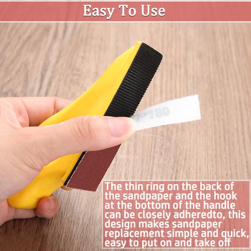 LEONTOOL 180 grit micro sander paper 3.5x1.2in