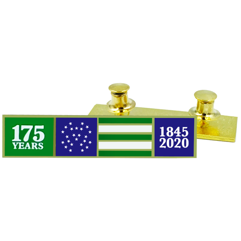 DL8-17 NYPD 175th Anniversary commendation bar pin New York Police Department