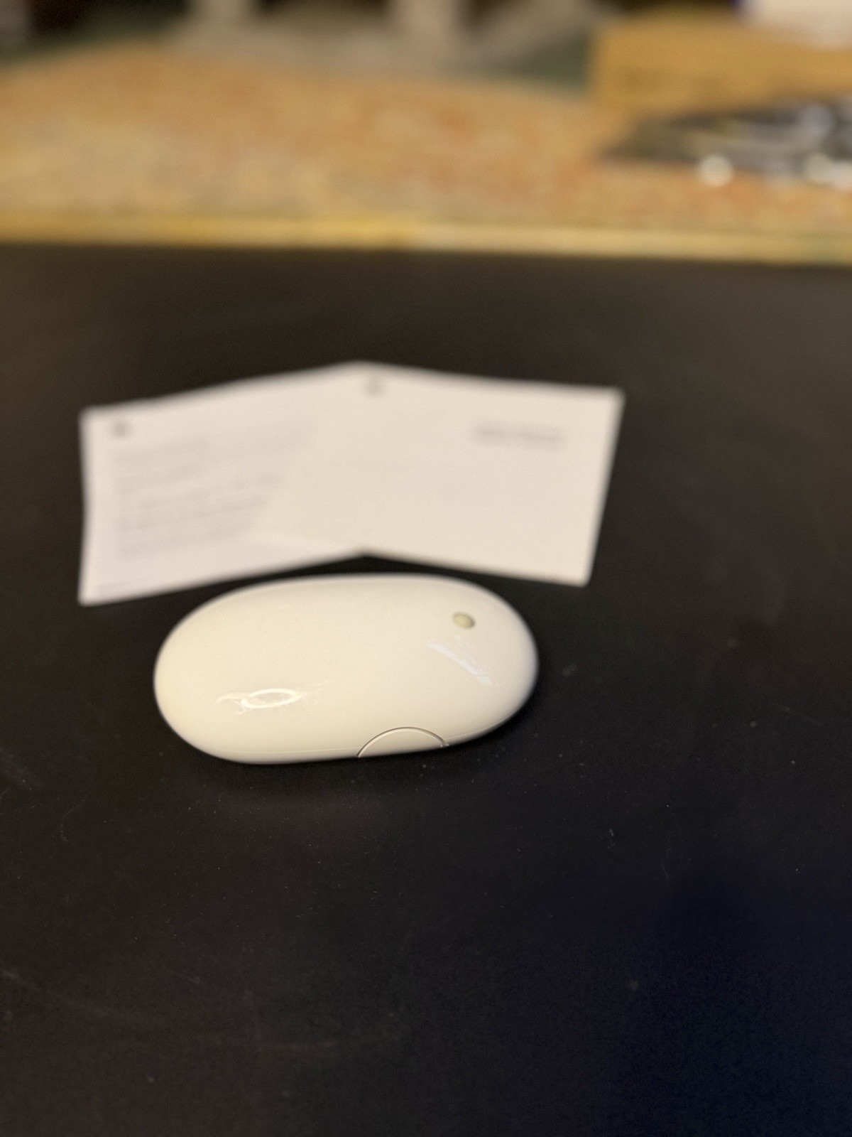 Apple Wireless Mighty Mouse A1197 Bluetooth White OEM Tested Clean
