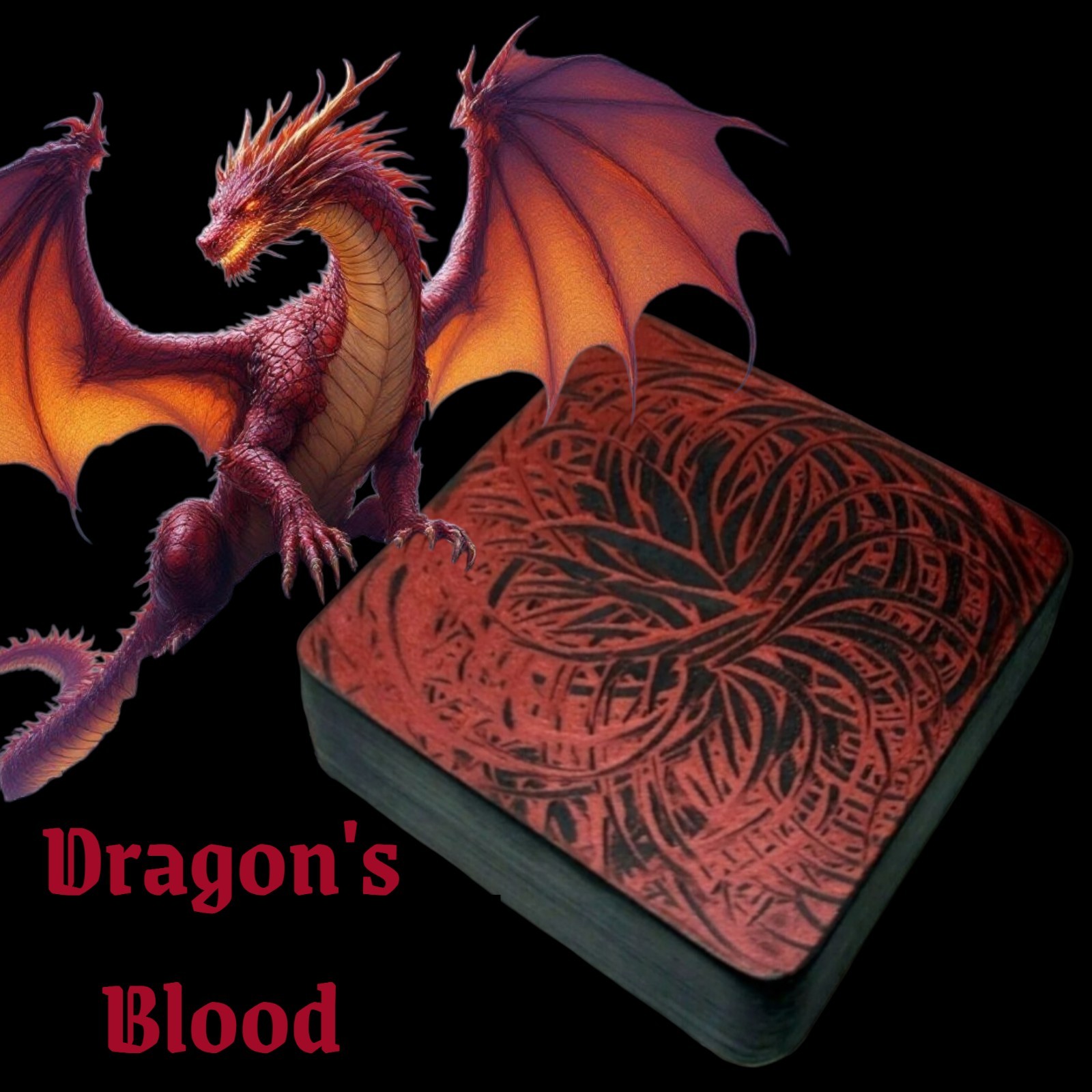 Handcrafted Goat Milk Soap ~ BIG 5 oz Bar ~ Dragon's Blood