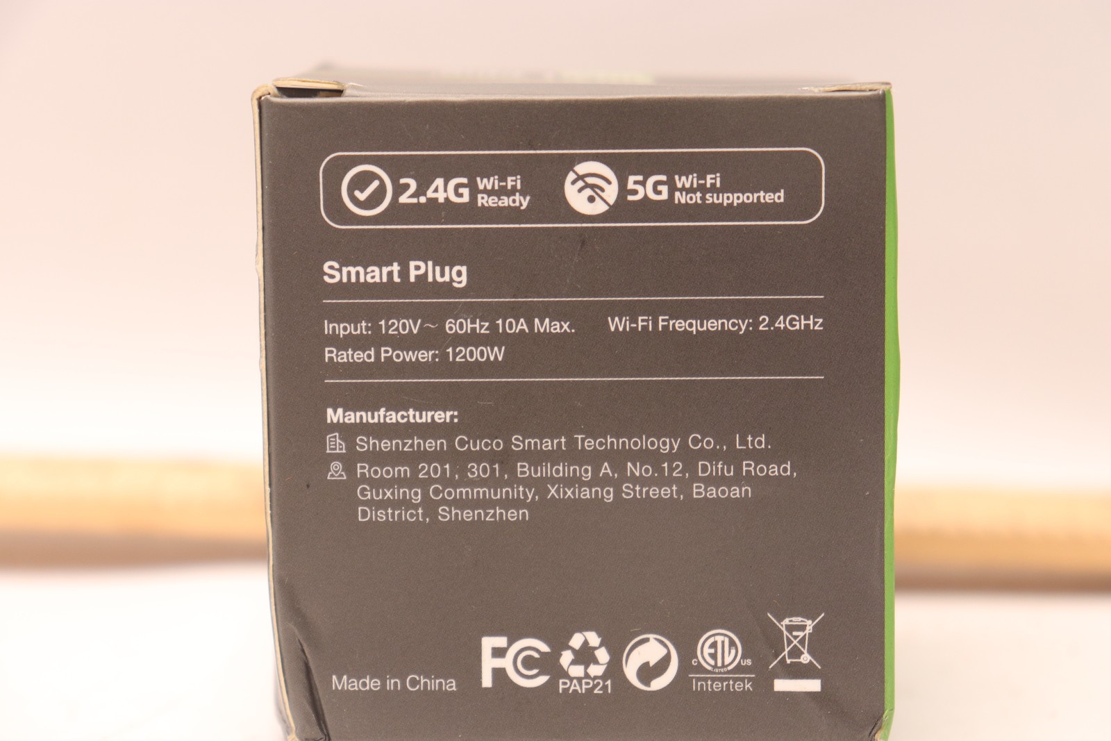 Smart Mini Plug Wi-Fi Outlet Socket White WP3