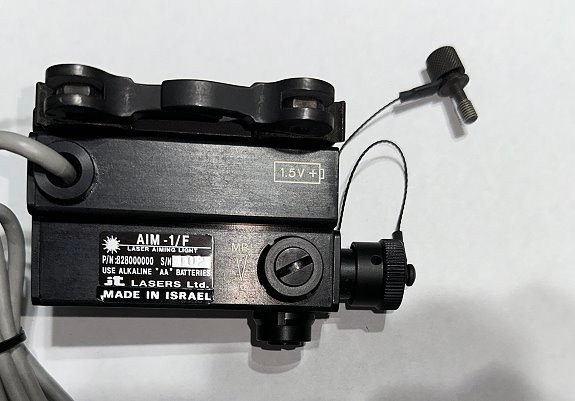 ITL AIM-1/F (Visible) Laser IR Pointer w/quick release rail mount