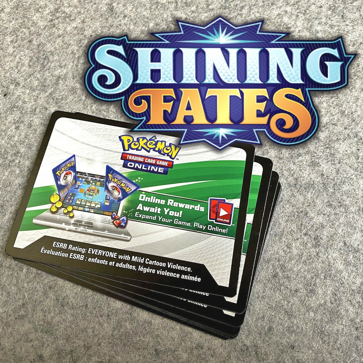 Pokemon TCG Online Code Cards - Shining Fates - Fast Digital Delivery