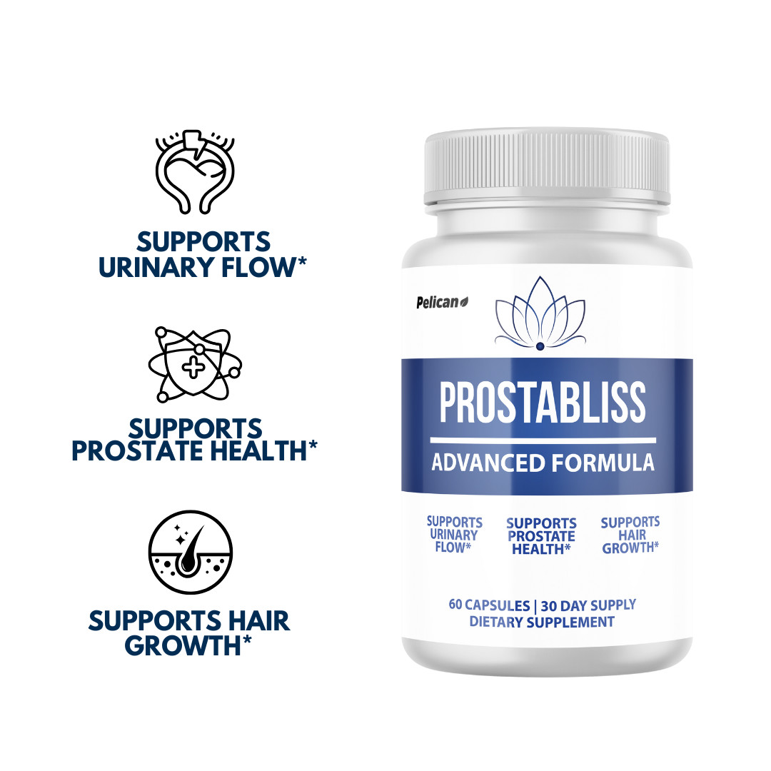 ProstaBliss- Prostate Support- 2 Bottles- 120 Capsules