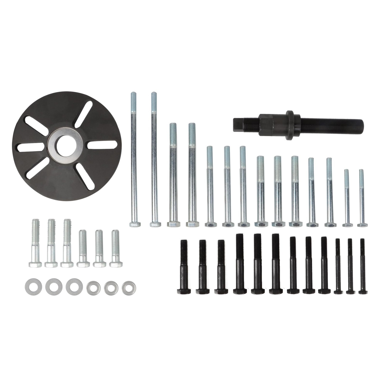 Harmonic Balancer Puller Removal Install Tool Kit Crankshaft Pulley Flywheel