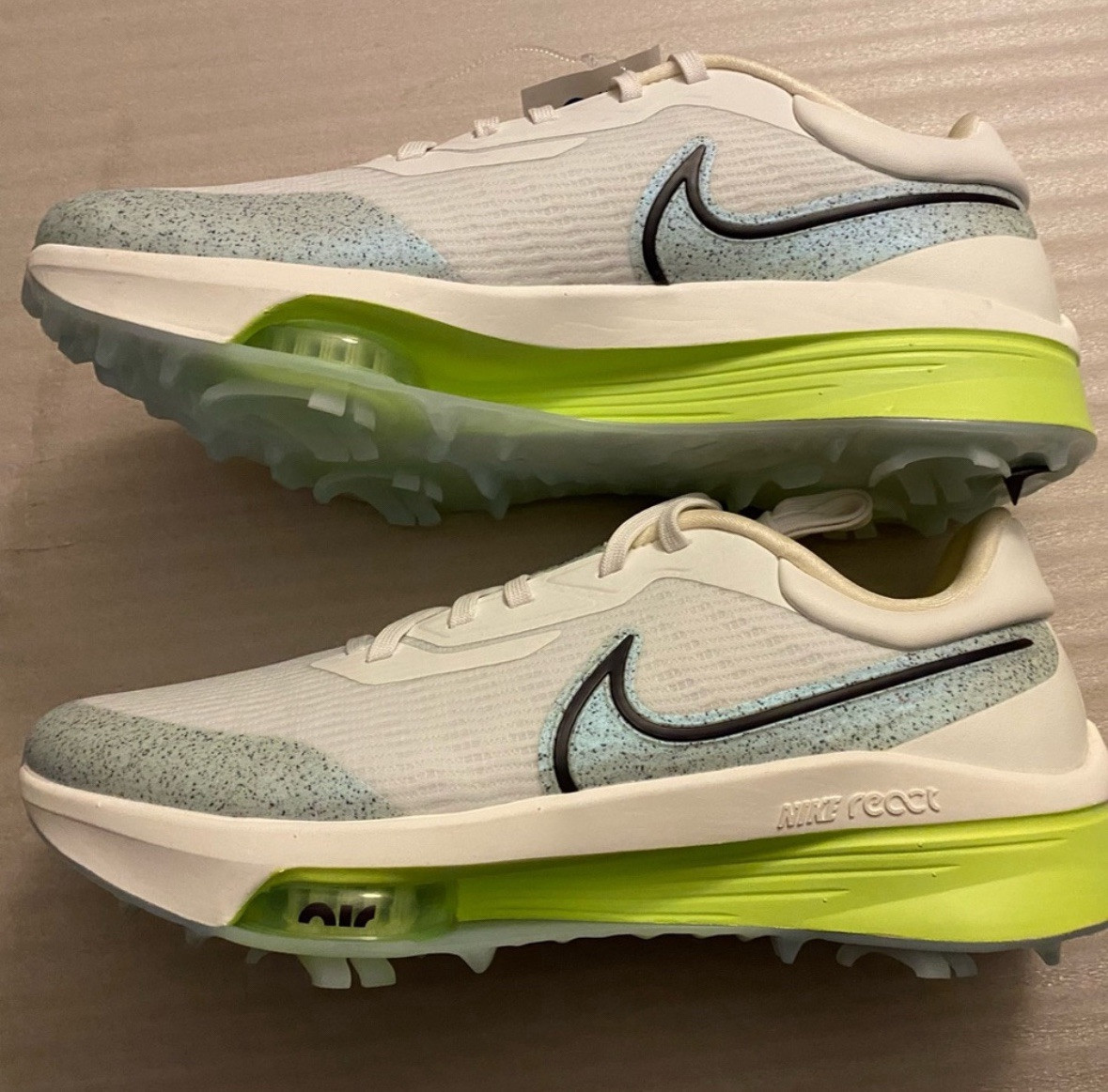 Nike Air Zoom Infinity Tour React Golf Shoes (8) Retails for $180