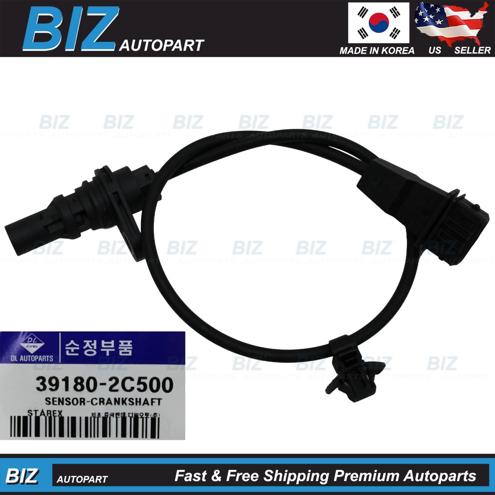 Crankshaft Position Sensor for 2010-2014 Hyundai Genesis Coupe 2.0L 39180-2C500