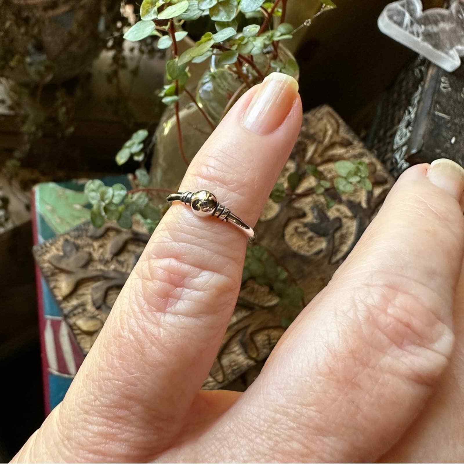Bali Ball Sterling Silver Toe Ring