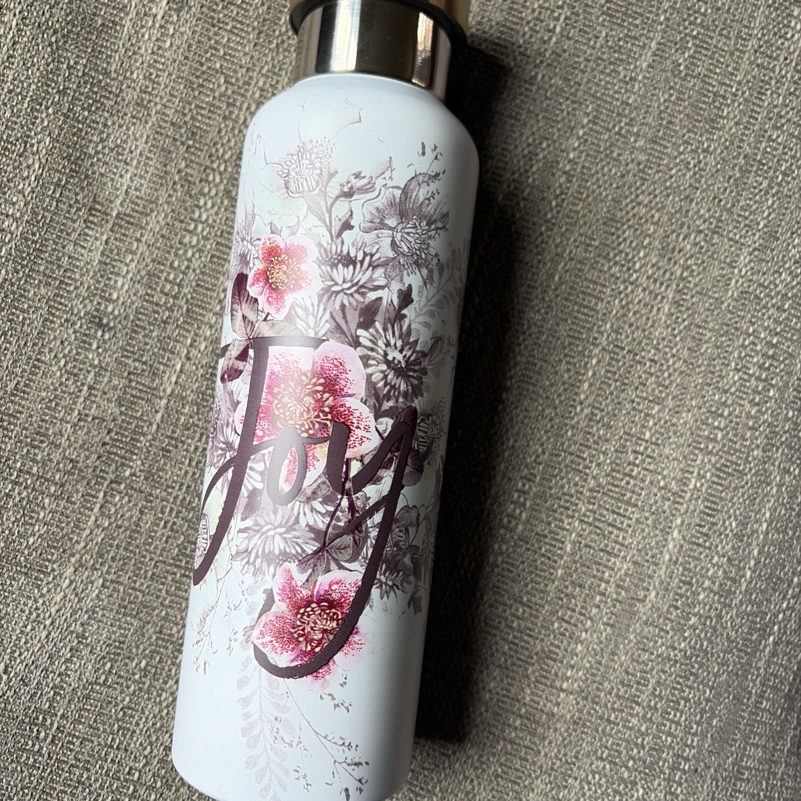 Papaya Art Water Bottle Stainless Steel