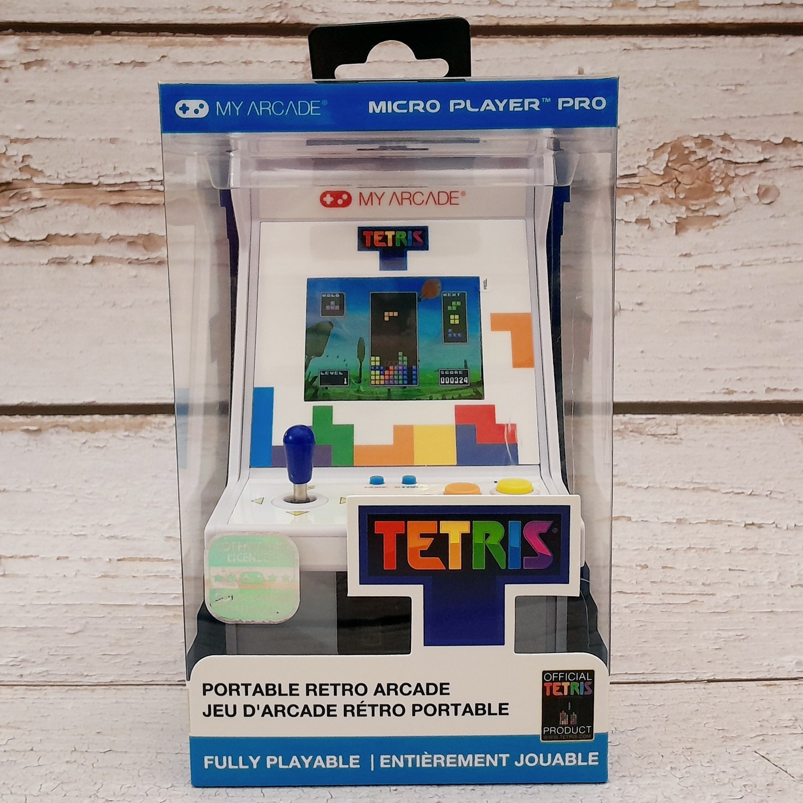 My Arcade Tetris Micro Player Pro Portable Retro Arcade Handheld Video Game