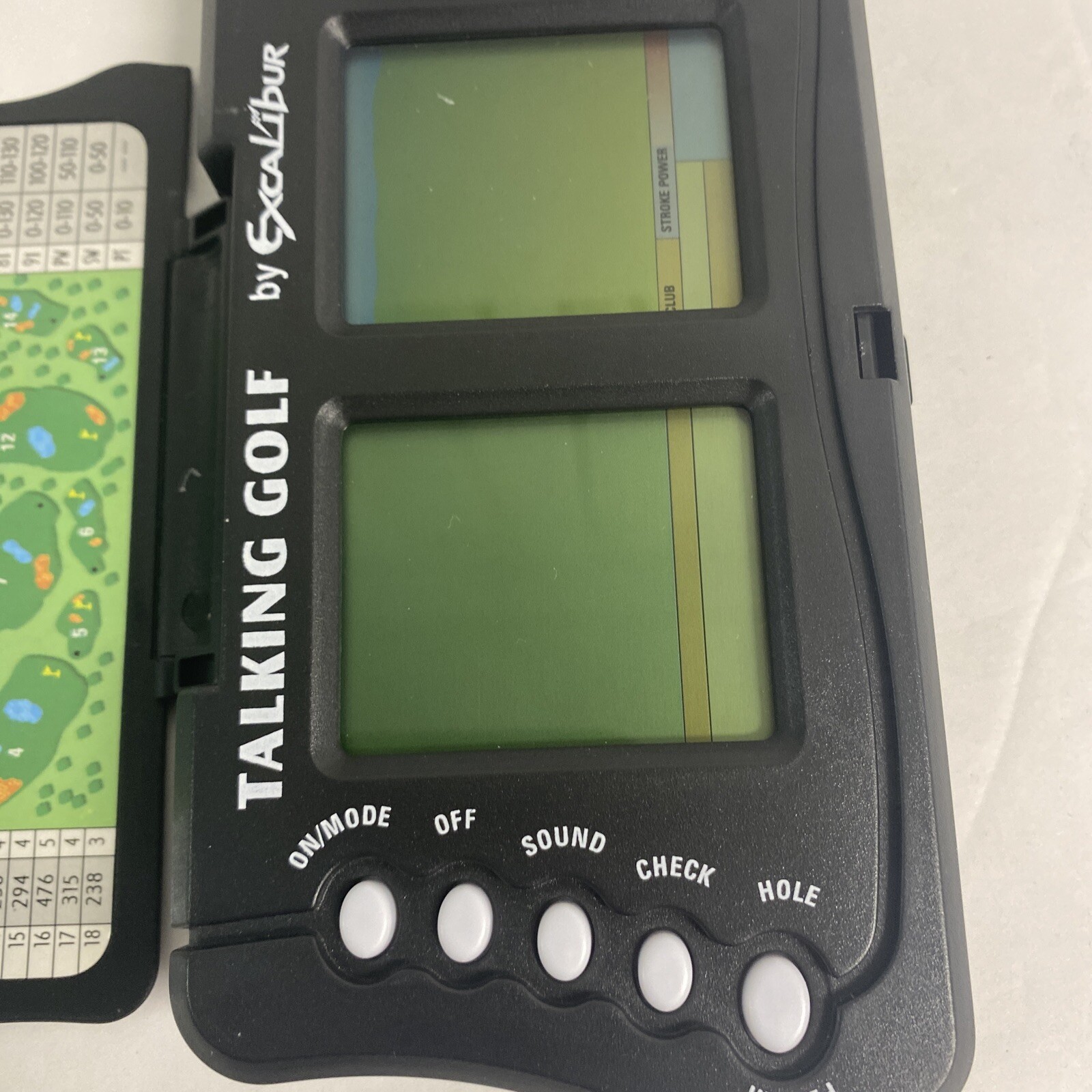 Double Screen Talking Golf Electronic Handheld Travel Game