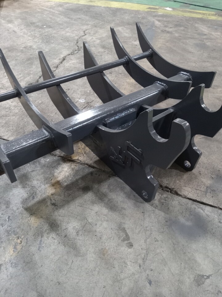 New Excavator Tree Stumper And Rake Fits Kubota KX033 by USA Attachments