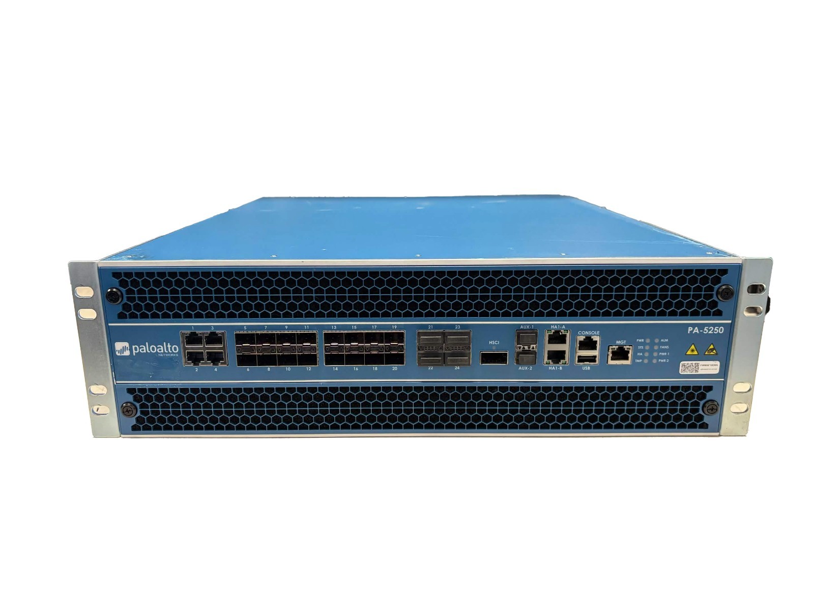 Palo Alto PA-5250 Enterprise Network Security Firewall Appliance w/ 2x AC PSU