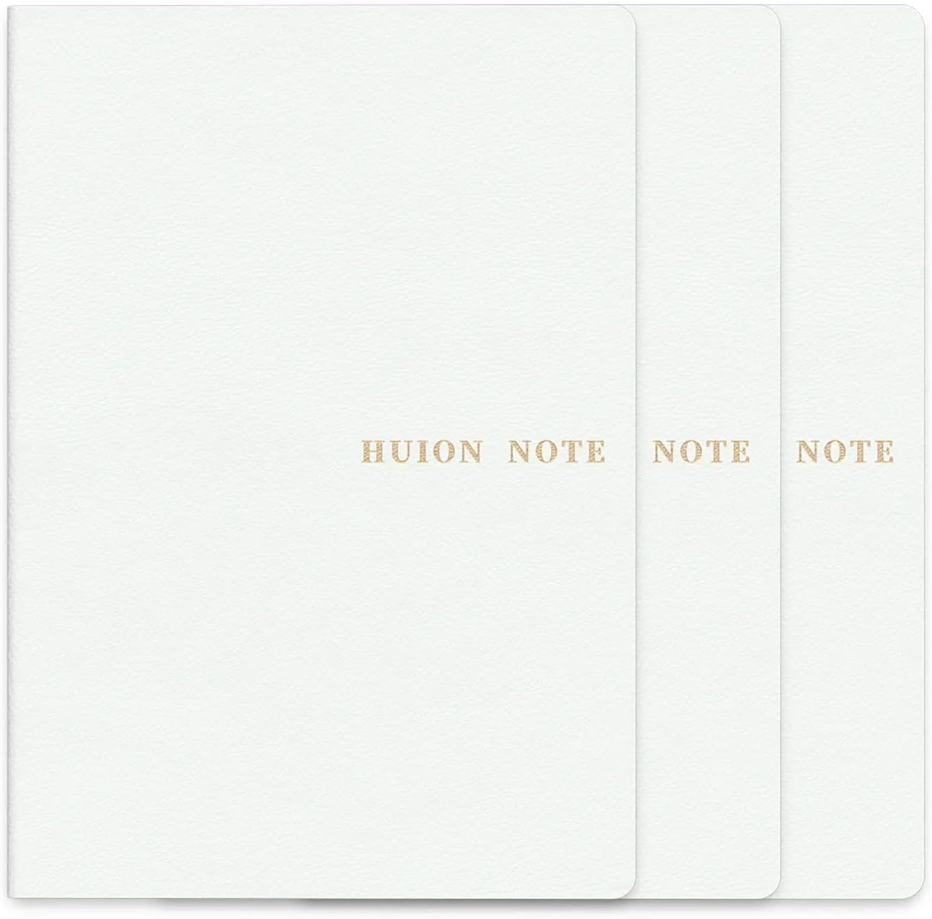 A5 Size Replacement Notepads Compatible with HUION Note X10 Notebook, 3 Pack
