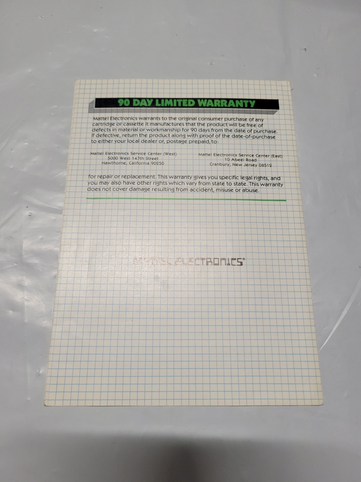 1982 Super Challenge Baseball M Network Atari Instruction Manual Booklet